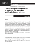 Sondagem via Internet