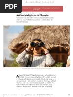 As Cinco Inteligências Na Educação – RevistaBodisatva – Medium