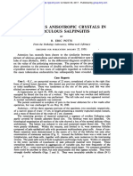 Tuberculous Salpingitis: Non-Silicious Anisotropic Crystals in