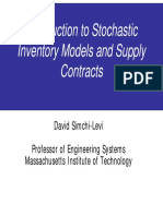 Introduction To Stochastic Inventory Models PDF