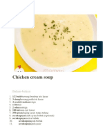 Chicken Cream Soup