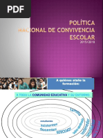 Política Nacional de Convivencia Escolar
