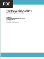 Madrasa Education System