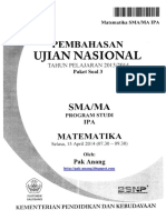 Pembahasan Soal UN Matematika Program IPA SMA 2014 Paket 3 (Full Version).pdf