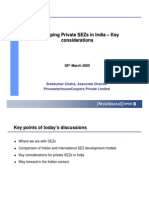 Developing Private Sezs in India - Key Considerations