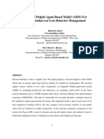 An Integrated Delphi-Agent-Based Model (ABM) For Simulating Postharvest Loss Behavior Management