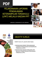 Taklimat Pelaksanaan LPKT PDF