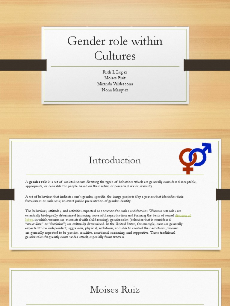 Understanding Gender Roles in Culture | PDF | Gender Role | Machismo