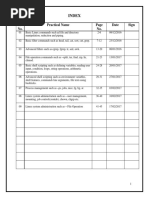 TY CS Sem VI - PracticalJournal