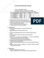 Daftar Isian Untuk Izin Operasional Rumah Sakit