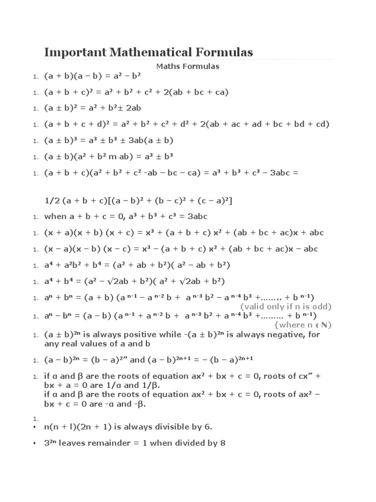 Mathematics Formulas Pdf Classical Geometry Geometric Shapes