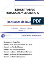 Sesion 07 - Alternativas de Inversion