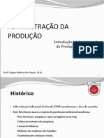 Aula 1 - Introducao A Administracao Da Producao e Operacoes