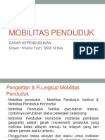 11 - Mobilitas Penduduk