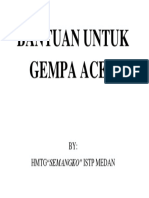 Bantuan Untuk Gempa Aceh