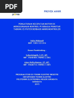 Download Pengaturan Kecepatan Motor DC Menggunakan Kontrol PI Sebagai Pemutar Tabung Es Puter Berbasis Mikrokontroller ARM STM32F4 Proyek Akhir by Indra Wahyudi SN354661004 doc pdf