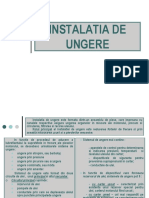 Instalatia de Ungere