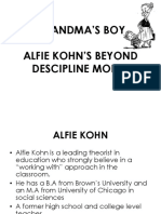 Grandma'S Boy Alfie Kohn'S Beyond Descipline Model