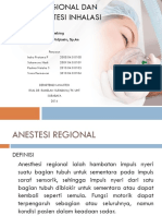 Anastesi Regional Dan Sistem Anastesi Inhalasi