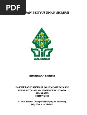 Skripsi Uin Walisongo Pdf