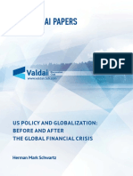 Valdai Paper - US Policy and Globalization