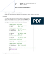 Activity#1 (Piecewise Graph Model) : Objectives