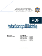 Planificación Estratégica Del Mantenimiento 