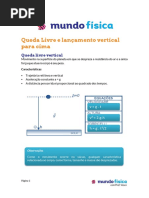 Exercícios de Queda Livre 01