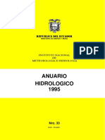 Anuario Hidrologico 1995