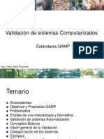 Validación de Sistemas Computarizados