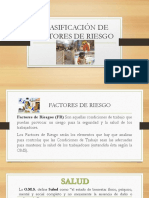 Factores de riesgo laborales: clasificación y evaluación