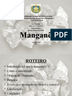 Manganês (Geologia de Prospecção)