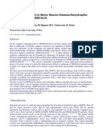 Frontostriatal Deficit in MND-ALS