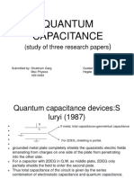 Quantum Capacitance