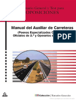 Manual Del Auxiliar de Carreteras. Temario Y Test Ebook