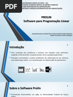 Apresentação PROLIN