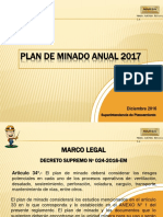 Plan de Minado Anual 2017-Presentación