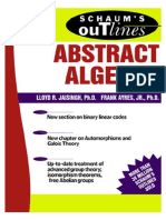 Abstract Algebra - Schaum PDF