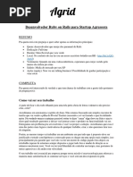 Desenvolvedor Ruby on Rails Para Startup Agressora