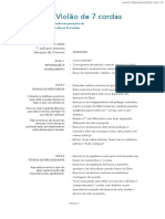 Curso Violao de 7 Cordas