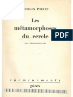 Poulet Les Métamorphoses Du Cercle - Flaubert