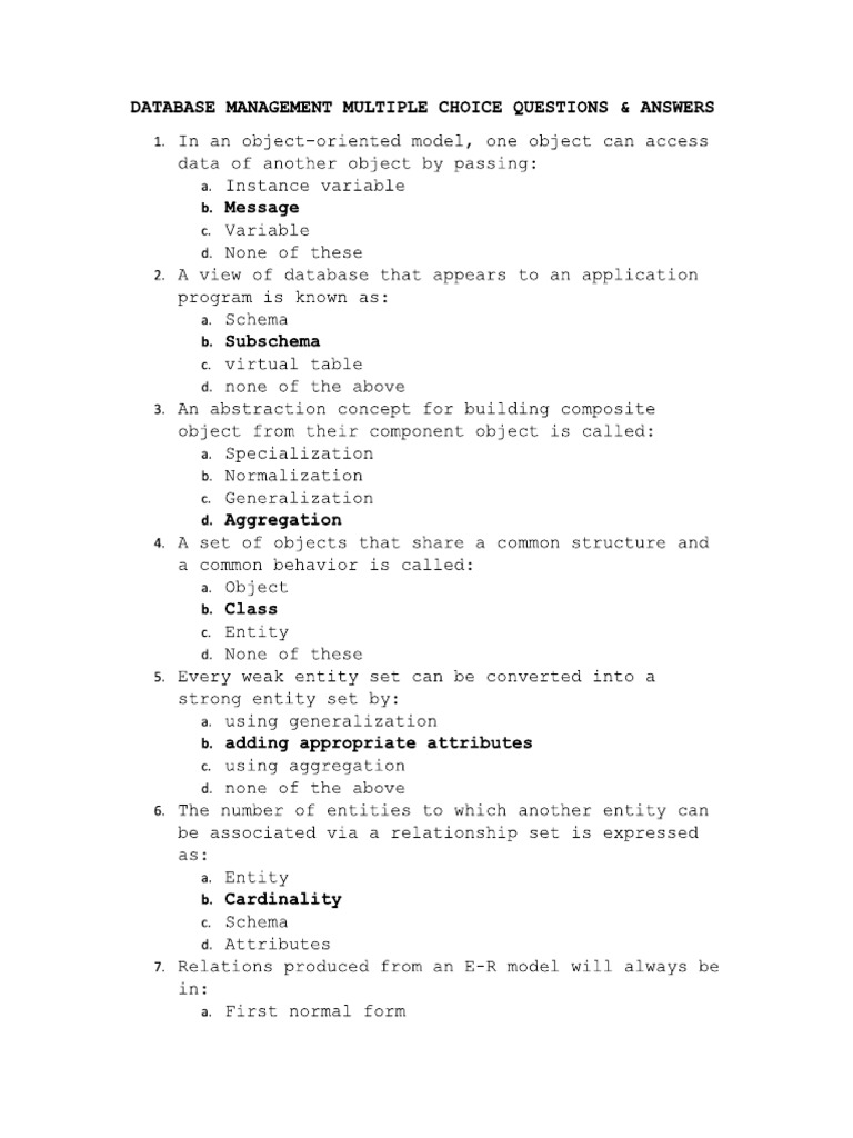 DBMS Overview and Functionality | PDF | Computers | Technology ...