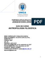 Antropología Filosófica - LAR II-2017