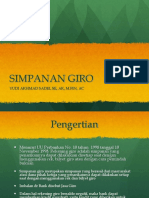 SIMPANAN GIRO SECARA SINGKAT