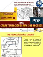  Caracterización de Macizos Rocosos