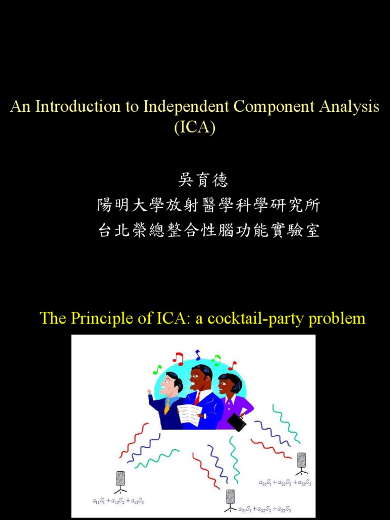 An Introduction To Independent Component Analysis (ICA) | PDF ...
