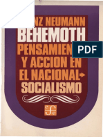 (Política y Derecho) Herrero, Vicente_ Neumann, Franz Leopold_ Márques, Javier-Behemoth _ pensamiento y acción en el nacionalismo-socialismo-FCE (2005)