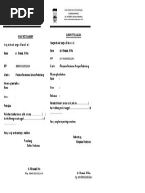 Surat Keterangan Sakitdocx