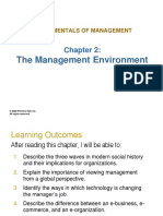 Chapt 2 The Management Environment