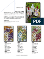 Wine Bottle Tags Coloring Guide